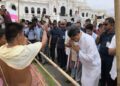 CM Manik Saha offers prayers at Ker Puja