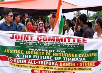 Tripura Bandh Disrupts Road, Rail Services