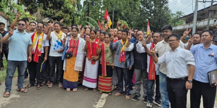 No BJP-TIPRA Motha pact yet, but junior ally begins nomination process for Village Committe polls in Tripura