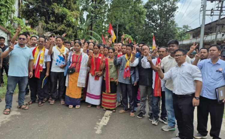 No BJP-TIPRA Motha pact yet, but junior ally begins nomination process for Village Committe polls in Tripura