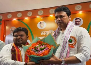 Biplab Deb Holds Key Meet With Tripura BJP Leadership