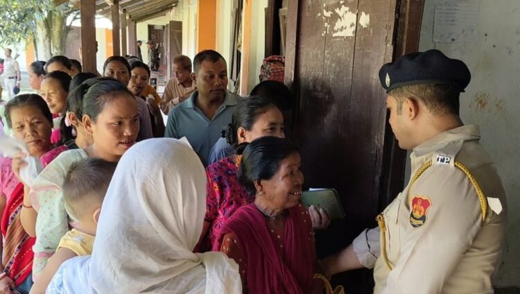 60% polling recorded by noon in peaceful North Tripura VC elections