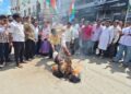 Tripura Congress protests against EC, announces plans for wider agitation