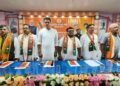 BJP Holds Organisational Meet Ahead of Tripura VC Polls