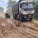 Water-Filled Potholes Make Pecharthal-Nabincherra Highway Hazardous