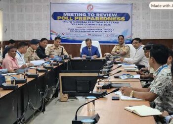 North Tripura poll preparedness reviewed ahead of Village Committee elections