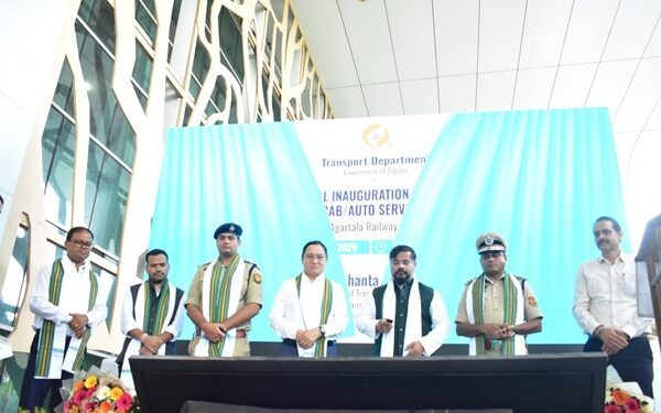Uber Cabs, Tourism Centre Launched at Tripura Airport