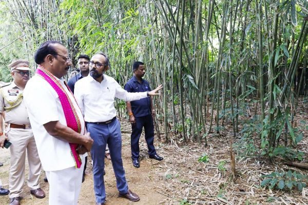 Nallu seeks wider market for Tripura’s bamboo products