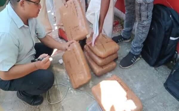 Police seize 18 kg cannabis, arrest two in Agartala