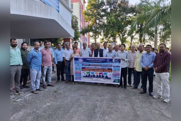 Tripura University steps up efforts to promote reading and research culture