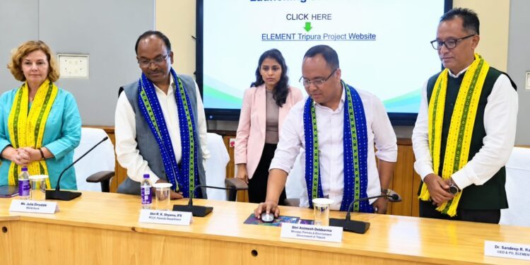Tripura launches website of World Bank-backed ELEMENT project
