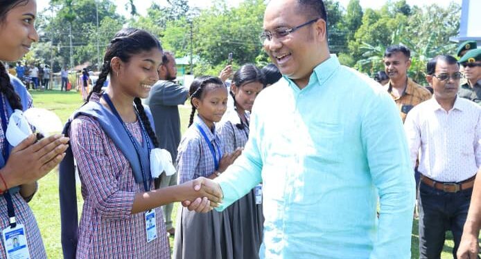 Tripura minister inaugurates 3 classrooms, 3 laboratories at Khowai school