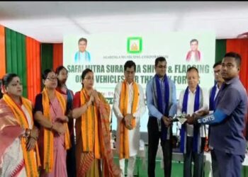 Agartala civic body rolls out task force vehicles to boost sanitation