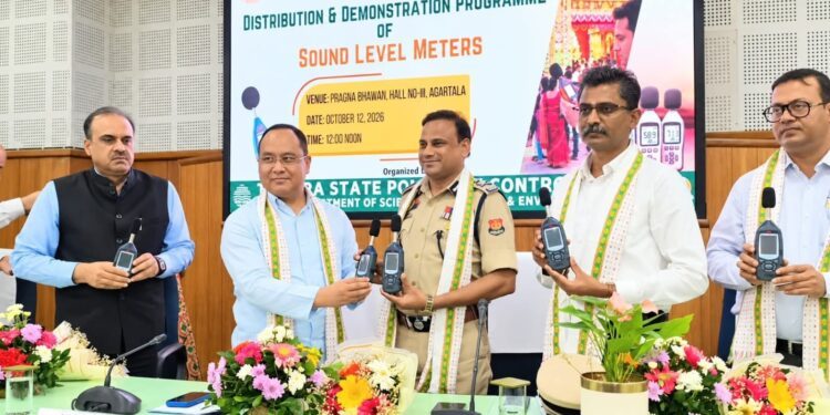 Tripura minister calls for wider noise monitoring, action against illegal silencers