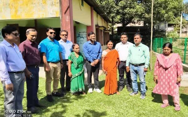 Khowai DM inspects drinking water project, Anganwadi centre