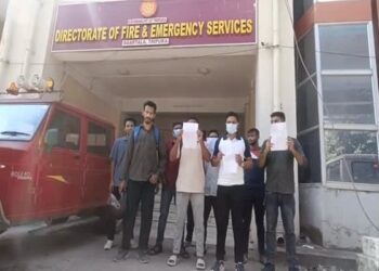  Tripura Fireman aspirants demand results, threaten larger agitation