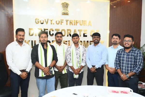 Three Tripura youths secure machine operator jobs in Dubai after skill training