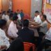 Debbarma reviews preparations for yarn distribution, certificate programme in Krishnapur