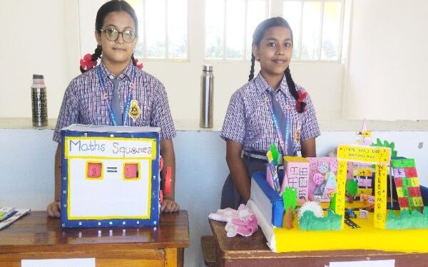  Tripura school showcases 90 models at maths fair to make learning fun