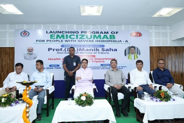 Tripura introduces free advanced therapy for Haemophilia A patients