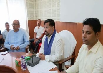  Jirania reviews Durga Puja arrangements, focus on law and order, traffic