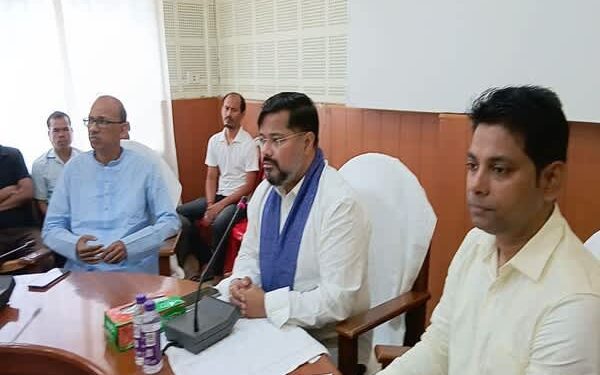  Jirania reviews Durga Puja arrangements, focus on law and order, traffic
