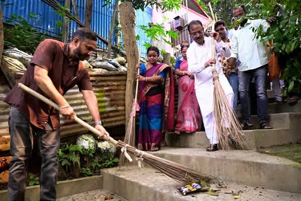 Seva Sankalp Abhiyan: Plantation, cleanliness drive held in Agartala