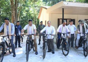 Tripura inaugurates renovated Sepahijala resort, launches e-bike service