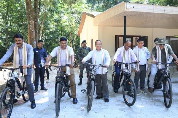 Tripura inaugurates renovated Sepahijala resort, launches e-bike service
