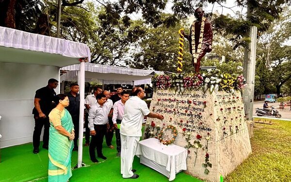 Tripura Governor pays homage to Gandhi, stresses relevance of his ideals