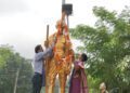 Gandhi Jayanti observed in Santirbazar with tributes, cultural programme