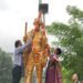 Gandhi Jayanti observed in Santirbazar with tributes, cultural programme